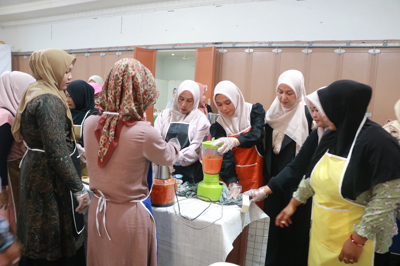 PAG Latih Perempuan Pesisir Lhokseumawe  Usaha Produktif